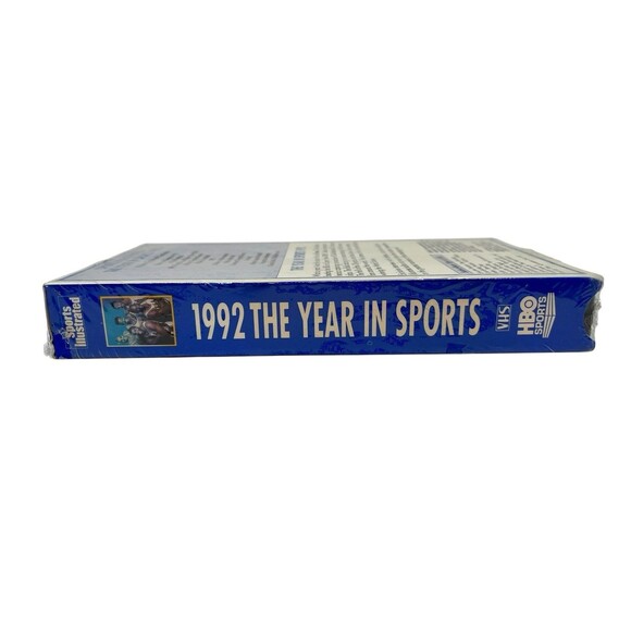 1992 Sports Illustrated VHS Vintage HBO Sports The Year In Sports Sealed - Picture 6 of 9